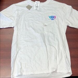 Vans White Short Sleeve Men's Tee